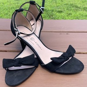 Black Ankle Strap Heels